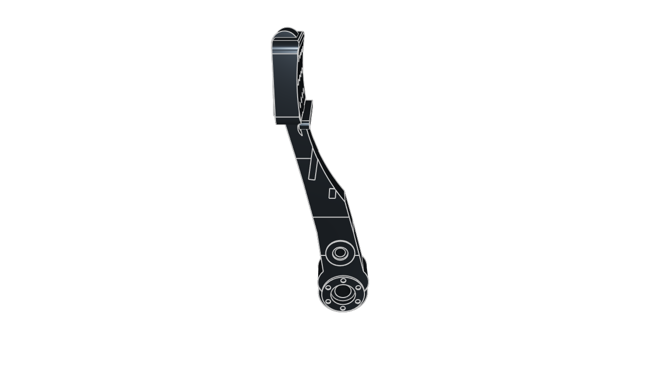 Formula 1 Floor-Mounted Brake Pedal