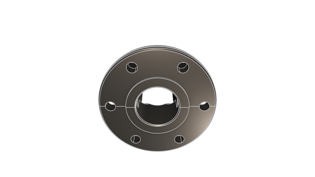 Forged Universal-Joint Flange Yoke