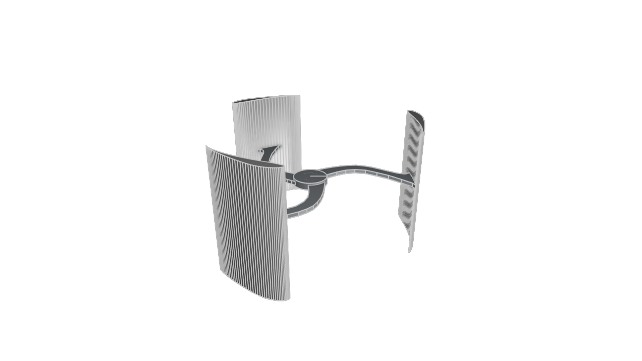 Wind turbine with Selig S1223 AirFoil