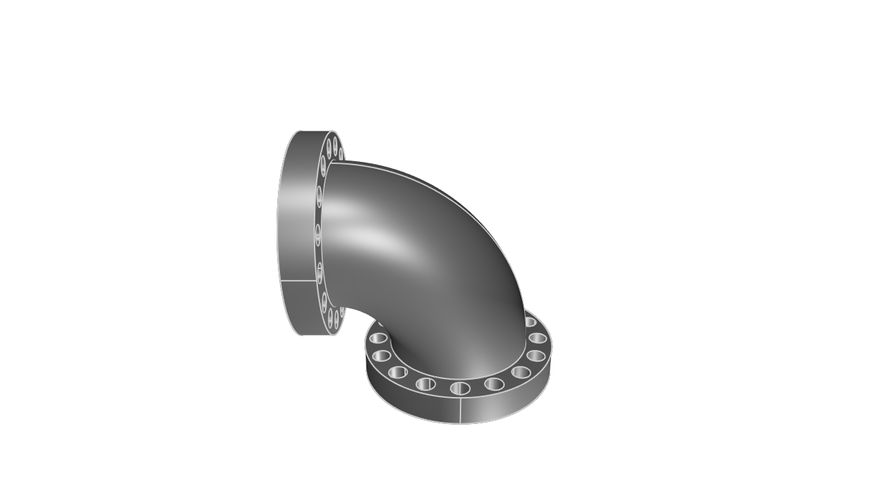 90 Degree Pipe Elbow