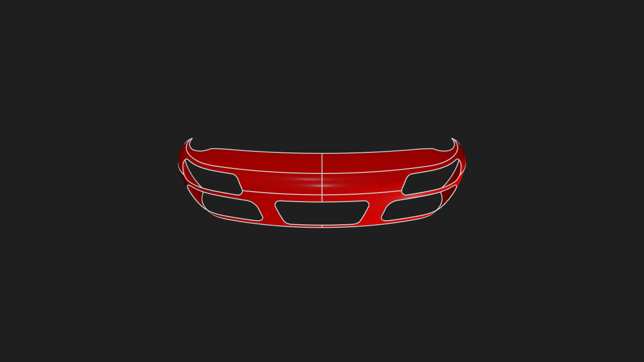 Aerodynamic Car Bumper