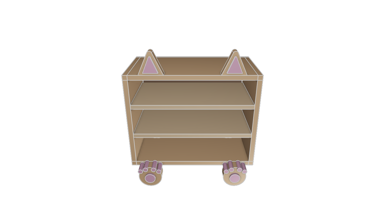 Meow Mini Tabletop Shelf